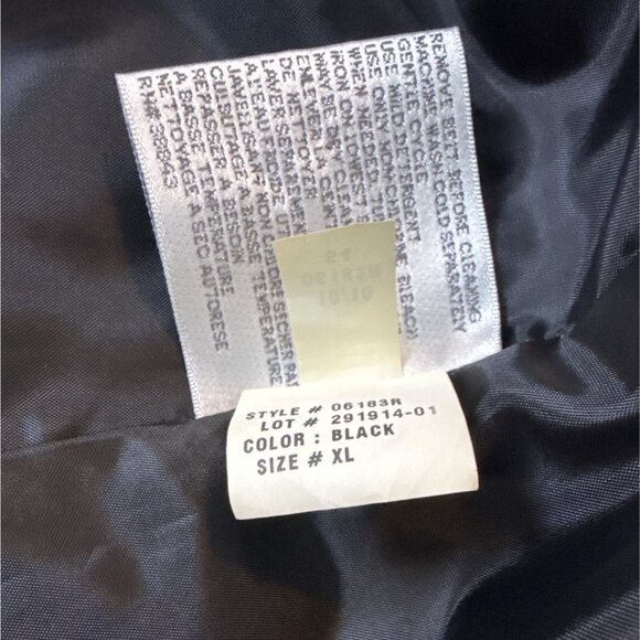 Via Spiga Womens Black Button-Up Coat XL - Picture 6 of 6